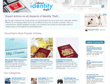 Tablet Screenshot of aboutidentitytheft.co.uk